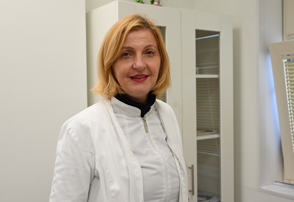 Dr. Dolores Janko-Labinac, voditeljica Odjela neurologije OB Pula (snimio Danilo MEMEDOVIĆ)